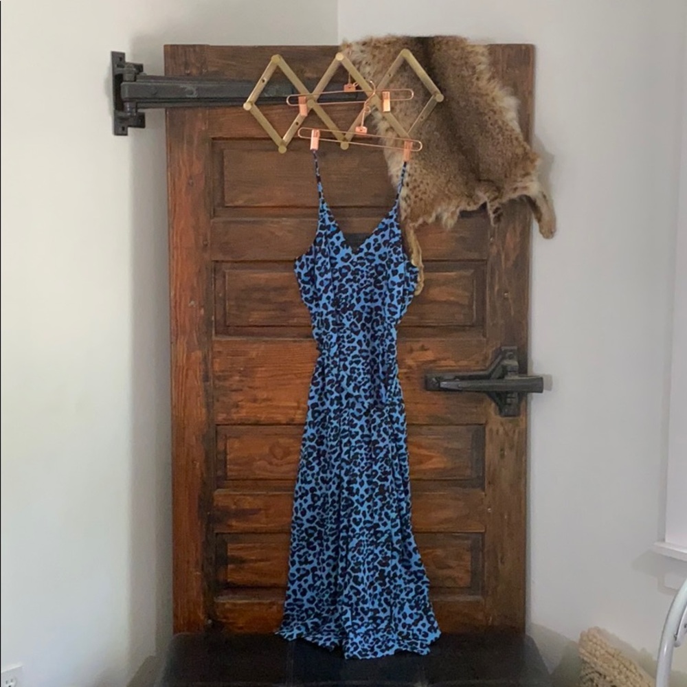 Leopard romper NWT 4 midi
